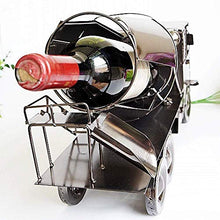 LHQ-HQ vino rack mixer creativo Mobili ornamento decorazione ferro vino rack scultura Wine Bottle Holder Holder Tappo del vino contenitore decorazione domestica del mestiere del ferro regalo Artigiana