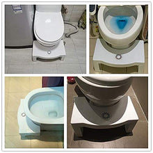 Sgabello da Toilette, Sgabello WC Pieghevole, Panchetto Bagno WC,Sgabello Water Adulti, Squatty Potty Regolabile B