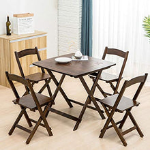 JCXOZ-Sedia Pieghevole Bamboo Pieghevole sedie ergonomiche Schienale for Patio Garden Home sedie in Legno Massiccio for Living Room o Camping