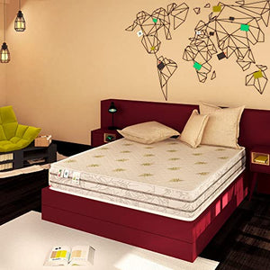 Baldiflex Emporio Materasso Memory Easy Super Top Matrimoniale con Rivestimento in Aloe Vera, Misura 160x190x23 cm + Cuscino Omaggio