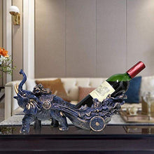 LHQ-HQ Decorazioni Arte Artigianato Elephant Raffreddamento di Vino Decorazione Vino Rack Regalo Mobile TV