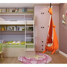 LFLDZ Hammocks, Home Child Hammock Sedia per Bambini Swing Pod Outdoor Interno Appeso Sedile Amaca Amici Arredi per Esterni