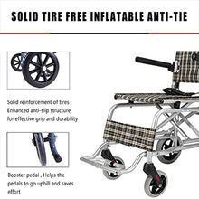 Carrozzine Semoventi - Sedia da Viaggio per Sedia A Rotelle - Carrello per Sedia A Rotelle per Anziani - Sedia A Rotelle Pieghevole per Bambini - Scooter Portatile A Ruote Piccole Miglior Regalo - Po