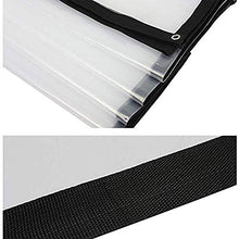 MHBGX Telo Impermeabile per Esterni Resistente, Copertura Del Terreno Trasparente per Tenda da Campeio Riparo Tenda Antipioia per Posto Auto Coperto con Occhielli in Metallo,un,2X5M