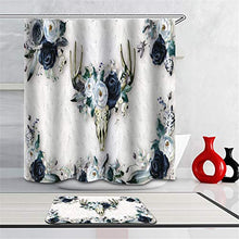 LIYAN Combinazione Bagno. Immagini Chiare E Colori Vivaci Rendono Il Tuo Bagno Pieno di Vita. Accessori da Bagno. Fiori. Cranio di Renna.
