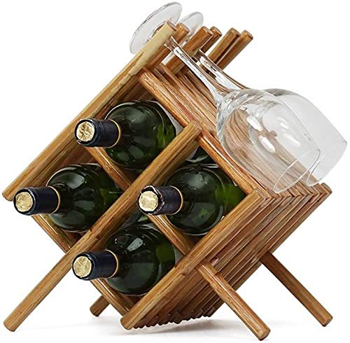 DJSMjbj Solido Legno for Il Vino del Supporto della cremagliera Creativa del Vino Rack Ristorante Wine Glass Europea Rack Calice Rack Hanging Facile da installare Ripiani Decke