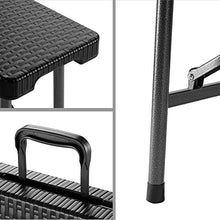 Casaria 2X Panca Pieghevole da Giardino Stile Birreria 180 cm Panchina da Campeggio Panche Portatili
