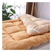 HUATAN Materasso Futon Giapponese Futon Giapponese per Letto, Thick Materasso, Pieghevoli Dormire Pad Coprimaterasso Imbottitura Fiocco per Il Campeggio Domestico,C,150 * 200cm/59 * 79inch