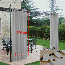 Morbidissimi Tenda Gazebo Idrorepellente con Passanti 140x270 cm - Grigio U147