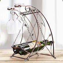 LHQ-HQ Semplice Iron & Wine Rack Soggiorno casa Creativo Decorazione Display Decorazione Domestica