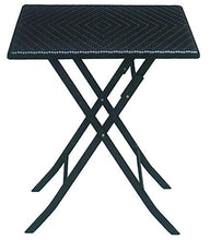 Cilvani Set Giardino Tavolo Pieghevole Set Tavolo + 2 sedie Pieghevole Rattan PIC nic terrazzo giardn