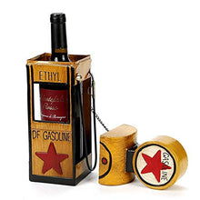 Elegante Semplicità Stazione Di Servizio Gialla Stile Ornamenti in Metallo Ferro Battuto Retrò Vecchia Uva Portabottiglie Desktop Portico Bar Decorazione Del Ristorante Creativo Regalo Di Nozze Decor