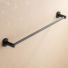 TP&DD Unipolari Nero Portasciugamani,Tutto Il Rame Punch-Free Universal Porta Asciugamani,per Bagno Bagno Ciondolo Cucina-N 85cm(33inch)
