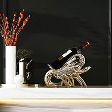 Portabottiglie da tavolo Wine Rack Rack domestici creativi Lobster vino, Resina Premium Wine basamento della bottiglia for la cucina casa della decorazione della stanza Portabottiglie e armadietti da