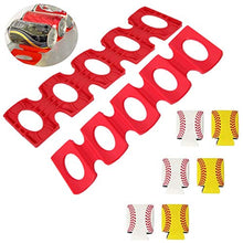 Silicone Portabottiglie Universale per Frigorifero,Tianher 2 pezzi Vassoio Portavivande Stackrs Portabottiglie Vino Lattine da Frigo & 6 pezzi Manicotto di Birra per cucina frigo e BBQ