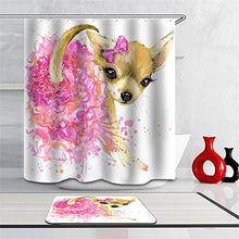 LIYAN Combinazione Bagno. Immagini Chiare E Colori Vivaci Rendono Il Tuo Bagno Pieno di Vita. Accessori da Bagno. Pittura Ad Acquerello Cane.