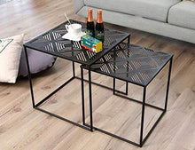FGDSA Tavolini da Giardino Tavolino da Giardino Combinazione nordica Tavolino da Salotto in Ferro battuto Scaffale Piccolo per Guardaroba Tavolino Quadrato Balcone (Dimensioni: Piccolo)