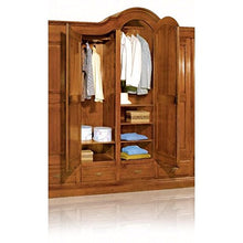 Estea Mobili - ARMADIO 5 ANTE LEGNO MASSELLO - L 294 P 60 H 240 country provenzale - 473A - Come foto