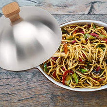 UPKOCH In Acciaio Inox di Cottura A Vapore Pentola Coperchio Coperchio Anti Schizzi di Olio Bistecca Heese di Fusione Cupola Bistecca Copertura per Kicthen Piastra Feste di Cottura 20