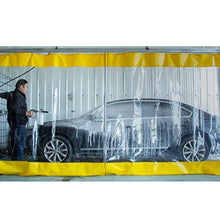 GDMING Tenda da Esterno, Impermeabile Robusto Telone con Occhielli, Isolamento Termico Partizione Tenda della Porta A Prova di Vento Anti Nebbia, Personalizzabile (Color : Chiaro, Size : 1.9x3m)