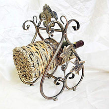 LHQ-HQ Wine Rack casa eleganza epoca mestieri stile europeo, decorazione in ferro battuto del vino cremagliera creativo banco di mostra della bottiglia di vino, Soggiorno Cucina casa di immagazzinaggi
