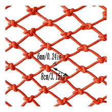 WaiMin Rete di sicurezza for bambini Rete di protezione for bambini Rete di sicurezza for balcone Scale Rete anticaduta Ringhiera Rete arancione Decorativa Rete in nylon Rete di isolamento Luogo di in