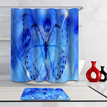 LIYAN Combinazione Bagno. Immagini Chiare E Colori Vivaci Rendono Il Tuo Bagno Pieno di Vita. Accessori da Bagno. Farfalla Trasparente.