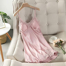 sohefia Set Pigiama 5 Pezzi in Seta Blush Set di Abiti da Notte Sexy Camicia da Notte in Pizzo da Donna M Rosa