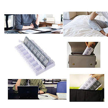 QINGTIAN Portapillole Organizer 7 Giorni Portapillole Due Volte al Giorno alla Settimana per Mattina e pomeriggio con 14 Grandi