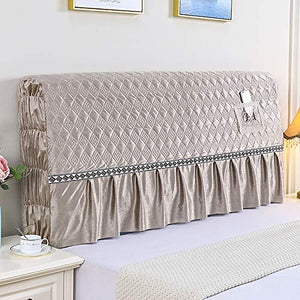 Renbin Copertura Testiera Letto, Copri Testata Letto Matrimoniale Elastica Copertura, Decorazione Camera da Letto Copritesta Letto Elasticizzato,B-120cm
