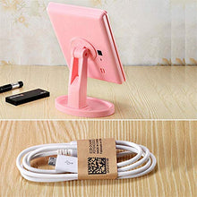 Specchio per Il Trucco 22 LED Light Vanity Makeup Mirror Specchio da Tavolo Luminoso Specchio Luminoso Rotante A 360 ° Rosaper Toeletta