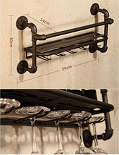 LHQ-HQ Creativo Wine Rack Bottiglia di Vino Rack Permanente Armadio Vintage Champagne mensola del Supporto Metallo Ferro Tubo Acqua Tazza di Disegno
