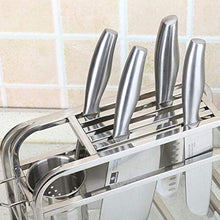 &ripiano di stoccaggio Mensole da cucina, taglierini multifunzione in acciaio inossidabile, tagliere for ripiani, scaffali for ripiani - doppio strato Scaffale di finitura
