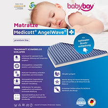 babybay Mattress Medicott Angelwave Suitable for Model Maxi, BoXSpring And Comfort Plus, Bianco, passend für Modell und
