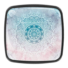 Fiore rosa verde 4 PCS Pomelli per Porta, Pomolo per Mobile, Pomelli per Mobili con Viti, Maniglia per Armadietto, Pomelli per Porta, Pomelli per Cassetti per Porta, Armadio, Cassetto e Credenza