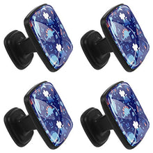 Dinosauro vulcano blu 4 PCS Pomelli per Porta, Pomolo per Mobile, Pomelli per Mobili con Viti, Maniglia per Armadietto, Pomelli per Porta, Pomelli per Cassetti per Porta, Armadio, Cassetto e Credenza