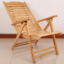 CDFC Accogliente Sedia a Sdraio Beach Yard Piscina Piegatura Pieghevole Reclinabile Regolabile Chaise Chaise Sdraio in Legno Sedia Indoor o all'aperto Sedia Relax