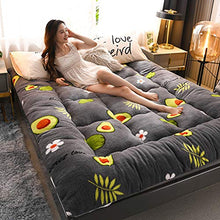 QVIVI Materasso Futon, Materassi Letto Futon da Pavimento Pieghevole Portatile da Viaggio Addensare Caldo Inverno Bifacciale per Divani Lettini Letto A 1.8 * 2M