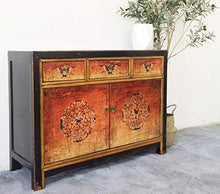 OPIUM OUTLET Comò cassettiera credenza consolle Credenza mobili armadio matrimonio armadietto cinese asiatico orientale antico vintage shabby-chic Comodini cinesi camera da letto