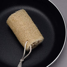 COJJ Strofinaccio, luffa, Spazzola da Cucina in luffa, lavastoviglie Naturale, luffa essiccata, mestolo d'Acqua, luffa, Spazzola in Rattan, pentola e Ciotola, Sacco di luffa