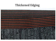 WXQIANG Protezione Solare Shading Net Bordo con Occhielli, Il 95% Sunblock Ombra Panno for Patio Balcone Carport Tetto - Nero Protezione Solare, Isolamento Termico (Size : 3×9M)