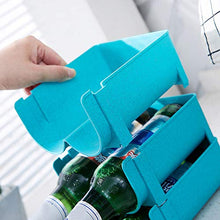 TOPCL Portabottiglie in plastica autoportante per bottiglie di vino, per piani di lavoro, collant, frigoriferi