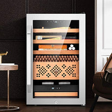 Cigar Cabinet Intelligente Costante di Temperatura E umidità Cabinet Legno di Cedro Cigar Cabinet Nude Domestica Sigaro Elettronico Gabinetto Soggiorno Ufficio Cigar Cabinet 4 Piante 70L
