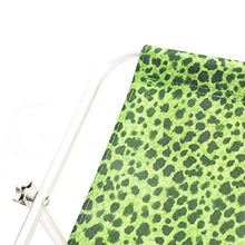 Pierre Cardin L.Tropic V, Spiaggina Prendisole Sdraio, Pieghevole, Parasole, Nancy, Fantasia Tropical Verde,145x63x15, Taglia Unica