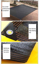 Rete ombreggiante Patio/Tetto/Giardinaggio Sunblock Ombra Panno Nero - 8 Pin Sunblock Raffredda La Copertura Corridori con Occhielli, Il 90% Protezione UV (Size : 2mx5m)