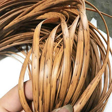 VIGAN 500g PE Rattan Piatto Sintetico Rattan Materiale per Tessitura Plastica Knit Rattan Legno