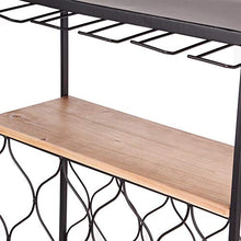 RM Design - Portabottiglie in metallo per bottiglie di vino, per 18 bottiglie, colore: Nero