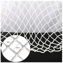 MFLASMF Rete di Sicurezza Protezione per Balcone Rete in Nylon Bianca, Rete di Sicurezza per Bambini, Rete per braccioli per Scale, Rete per Recinzione per Piante Rete da Arrampicata per p