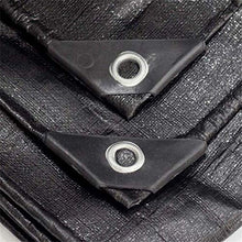 qx Telone Tenda Teloni Ombra Vele 100% Doppio Telone Impermeabile Telo Teloni Tenda Tenda da Campeio Esterna Ombra Copertura - 180G / M², Spessore 0.35 Mm (Colore: Nero, Dimensioni: 5X6M),Nero,2X3M