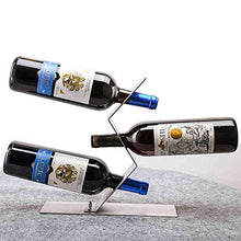 Vino portabottiglie supporto della cremagliera del vino ripiano Wine Glass rack vino rosso Bottle Holder display del vino del metallo cremagliera for bottiglie di liquore bagagli, WTZ012